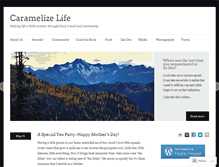 Tablet Screenshot of caramelizelife.com